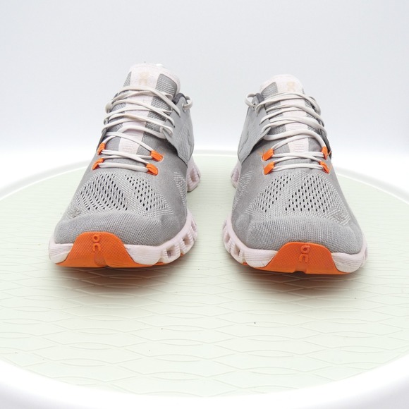 On Running Cloud X Womens US 9.5 Training Shoes Alloy Lily Lace Up Mesh Sneakers - Picture 2 of 10